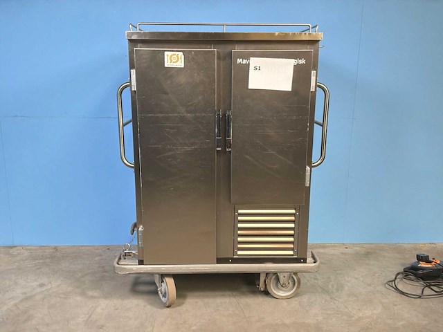 Gastronomisc montage a/s gekoeld en verwarmde transportkar - afbeelding 2 van  9
