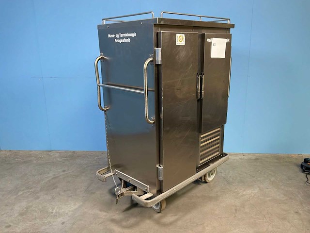 Gastronomisc montage a/s gekoeld en verwarmde transportkar - afbeelding 3 van  9