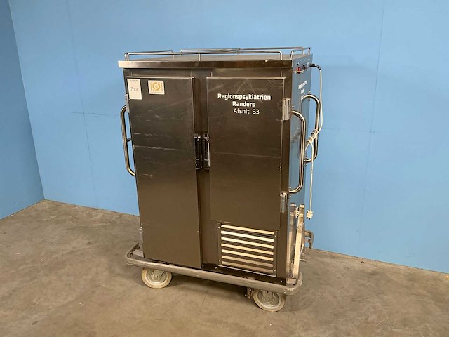 Gastronomisc montage a/s gekoeld en verwarmde transportkar - afbeelding 1 van  7