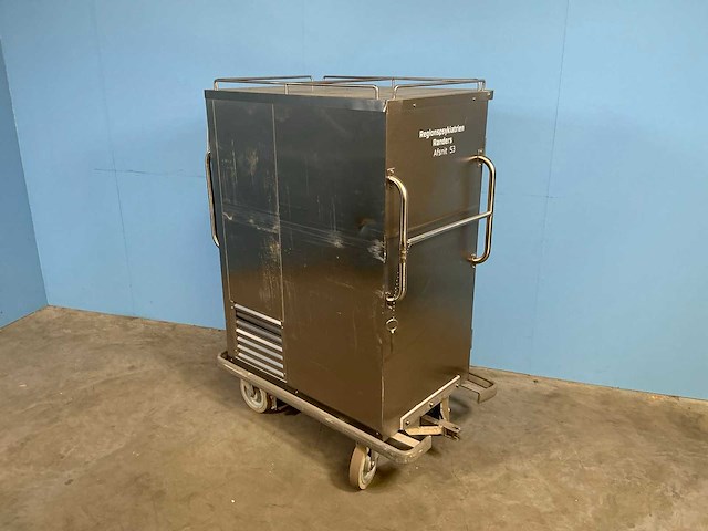 Gastronomisc montage a/s gekoeld en verwarmde transportkar - afbeelding 3 van  7