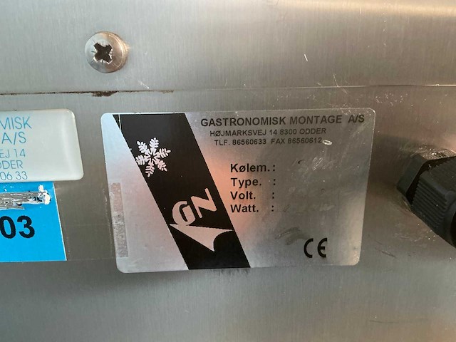 Gastronomisc montage a/s gekoeld en verwarmde transportkar - afbeelding 5 van  7