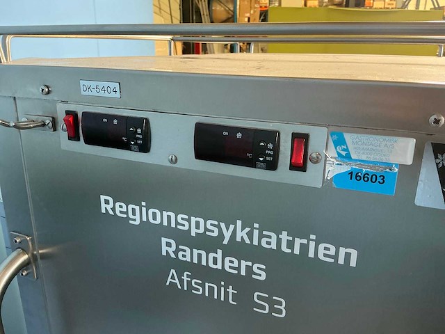 Gastronomisc montage a/s gekoeld en verwarmde transportkar - afbeelding 6 van  7