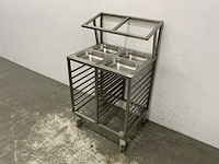 Gastronorm uitschepwagen - afbeelding 1 van  5
