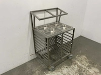 Gastronorm uitschepwagen - afbeelding 3 van  5