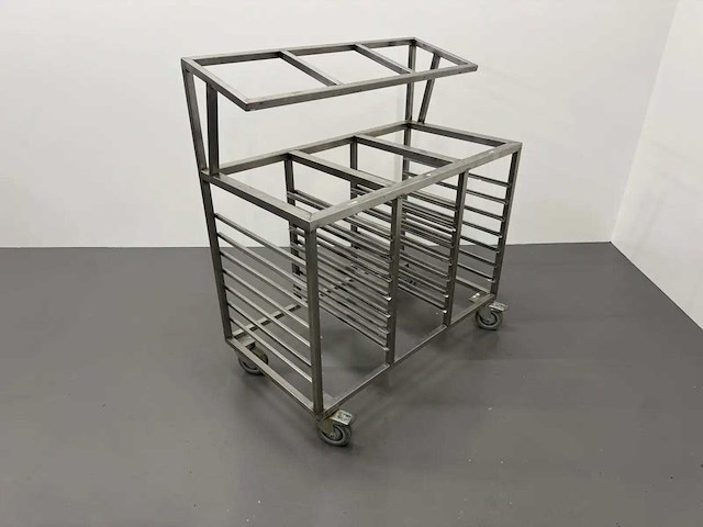 Gastronorm uitschepwagen - afbeelding 2 van  9