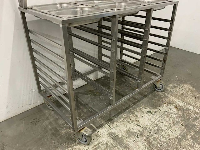 Gastronorm uitschepwagen - afbeelding 5 van  5