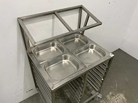 Gastronorm uitschepwagen - afbeelding 4 van  5