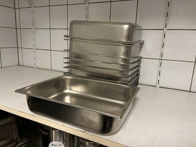 Gastronormbak - 1/2gn-80 (14x) - afbeelding 1 van  2