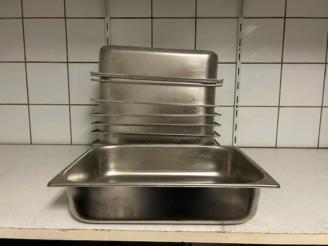 Gastronormbak - 1/2gn-80 (14x) - afbeelding 2 van  2
