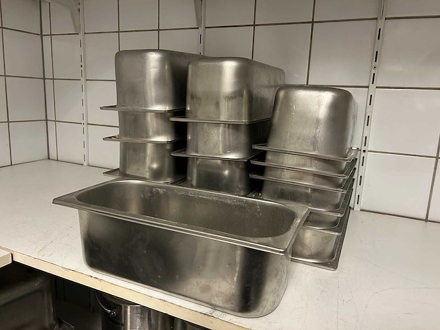 Gastronormbak - 1/4gn-120 (15x) - afbeelding 1 van  2