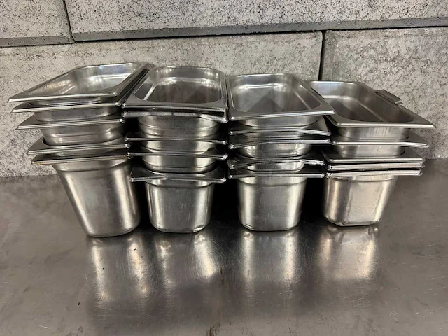 Gastronormbak 1/3 gn-100 (20x) - afbeelding 3 van  3
