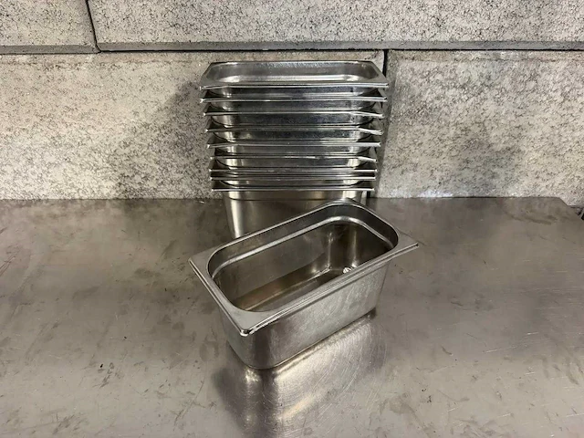 Gastronormbak 1/3 gn-150 (10x) - afbeelding 1 van  4