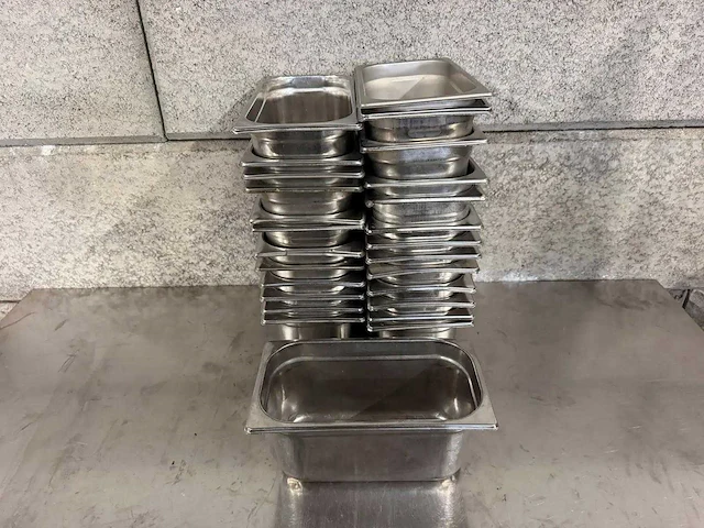 Gastronormbak 1/3 gn-150 (25x) - afbeelding 1 van  2