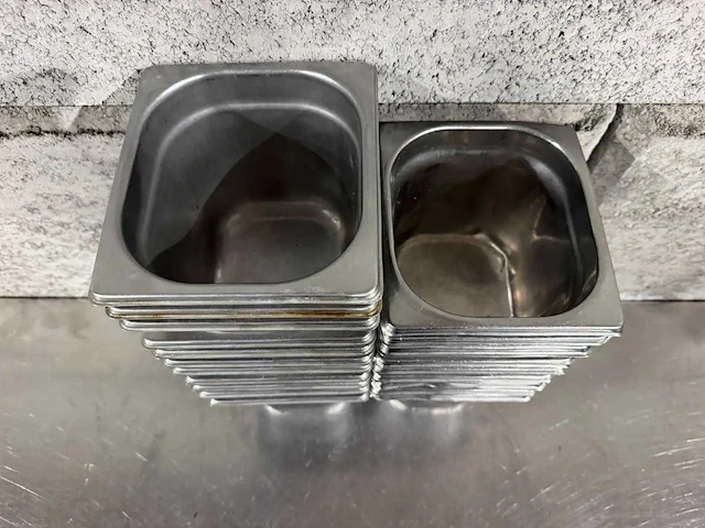 Gastronormbak 1/6 gn-100 (20x) - afbeelding 3 van  3