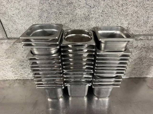 Gastronormbak 1/6 gn-100 (36x) - afbeelding 1 van  2