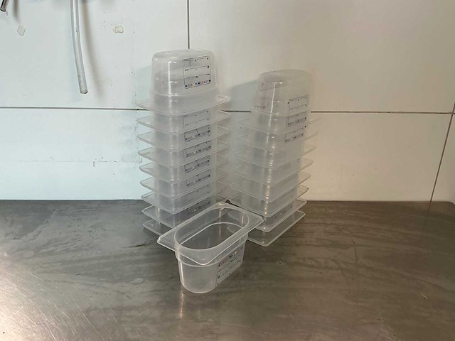 Gastronormbak 1/9 (18x) - afbeelding 1 van  1