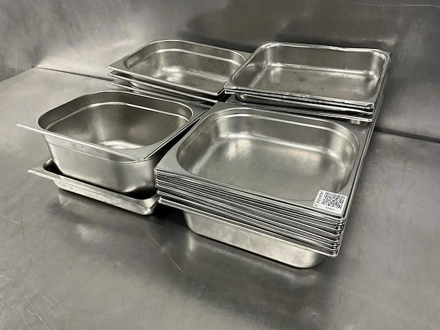 Gastronormbak gn 1/2 (24x) - afbeelding 1 van  3