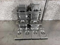 Gastronormbak met deksel 1/9 gn (15x) - afbeelding 2 van  2