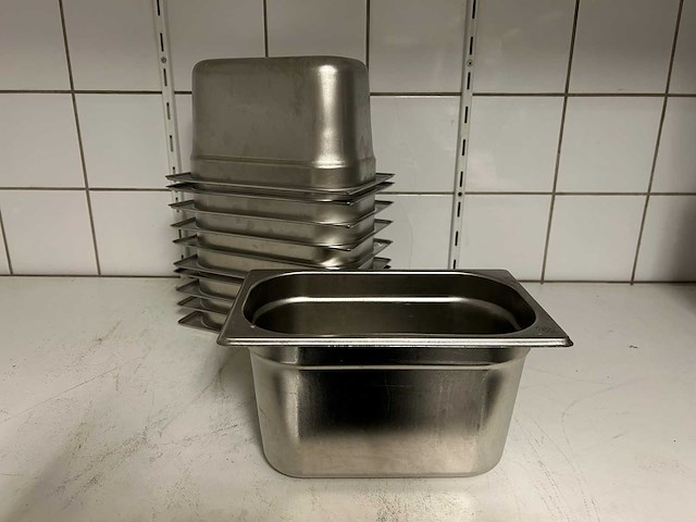 Gastronormbakken - 1/4gn-150 (11x) - afbeelding 1 van  2