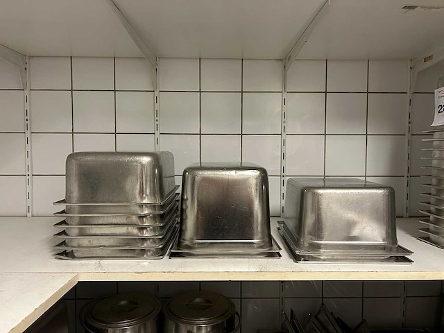 Gastronormbakken - partij 1/2gn - afbeelding 2 van  2