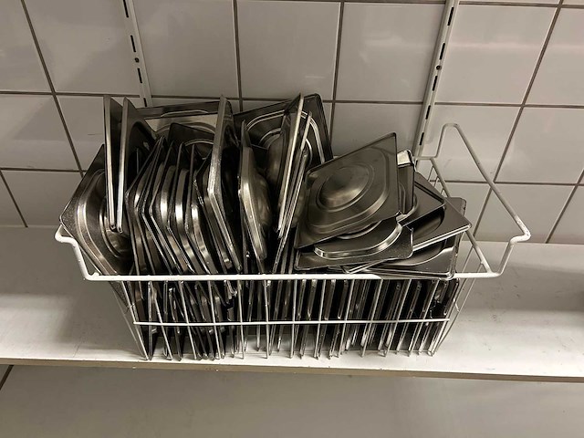 Gastronormbakken - partij 1/6gn deksels - afbeelding 1 van  2