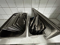 Gastronormbakken - partij gn deksels 1/2gn - 1/1gn - 1/4gn - afbeelding 3 van  4