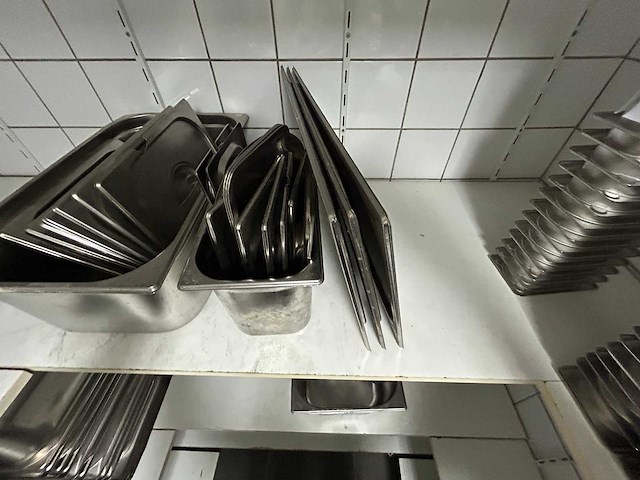 Gastronormbakken - partij gn deksels 1/2gn - 1/1gn - 1/4gn - afbeelding 4 van  4