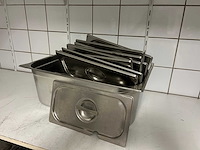 Gastronormbakken - partij gn deksels 1/3gn & 1/4gn - afbeelding 1 van  2