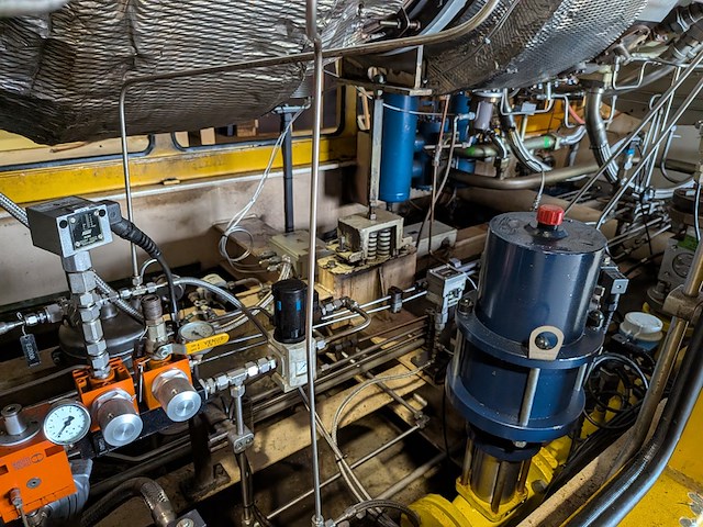 Gasturbine en tandwielkast en elektrostatisch filter, solar turbines, taurus 60 - afbeelding 11 van  54