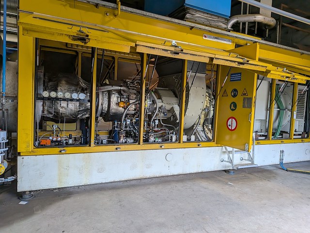 Gasturbine en tandwielkast en elektrostatisch filter, solar turbines, taurus 60 - afbeelding 12 van  54