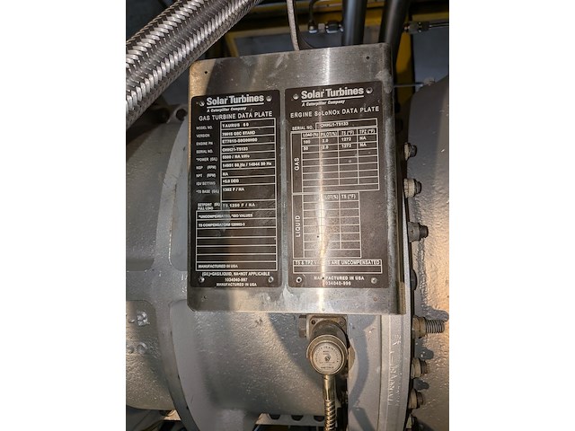 Gasturbine en tandwielkast en elektrostatisch filter, solar turbines, taurus 60 - afbeelding 27 van  54