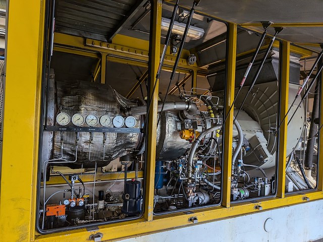 Gasturbine en tandwielkast en elektrostatisch filter, solar turbines, taurus 60 - afbeelding 52 van  54