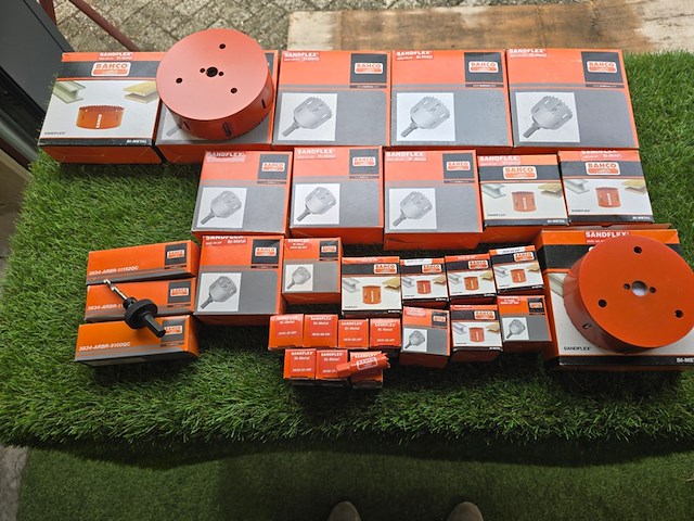 Gatenboren en gereedschapskoffer bahco, diverse - afbeelding 5 van  12