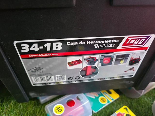 Gatenboren en gereedschapskoffer tayg wolfkraft, diverse - afbeelding 3 van  8