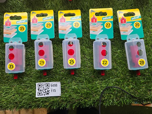 Gatenboren en gereedschapskoffer tayg wolfkraft, diverse - afbeelding 7 van  8