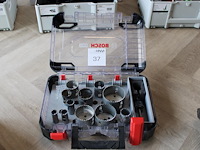 Gatenborenset bosch 12-delig in koffer - afbeelding 1 van  2