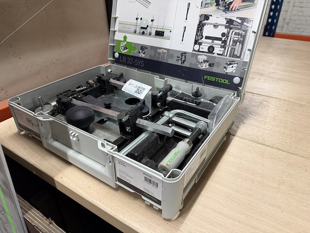 Gatenrij-boorset in systainer met 1x geleiderail festool, lr 32-sys - afbeelding 2 van  7