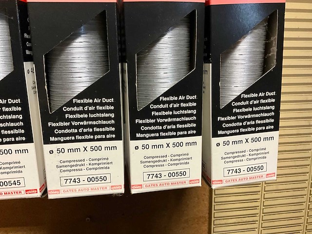 Gates flexibele luchtslang + display (23x) - afbeelding 3 van  3