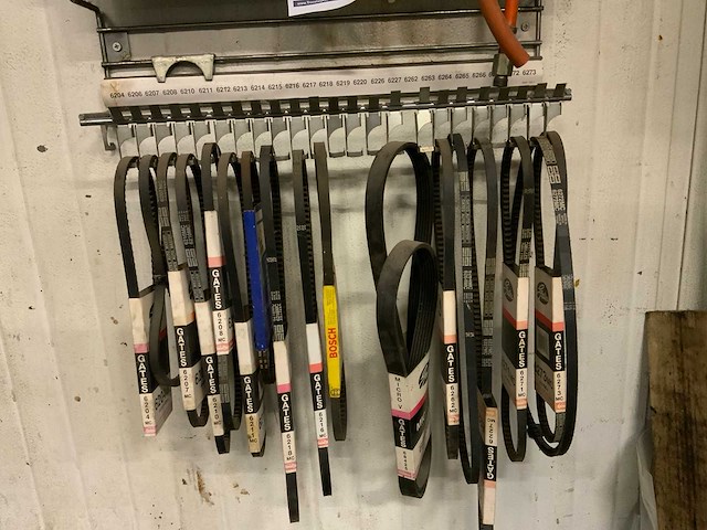 Gates tandriemen op rek - afbeelding 1 van  4