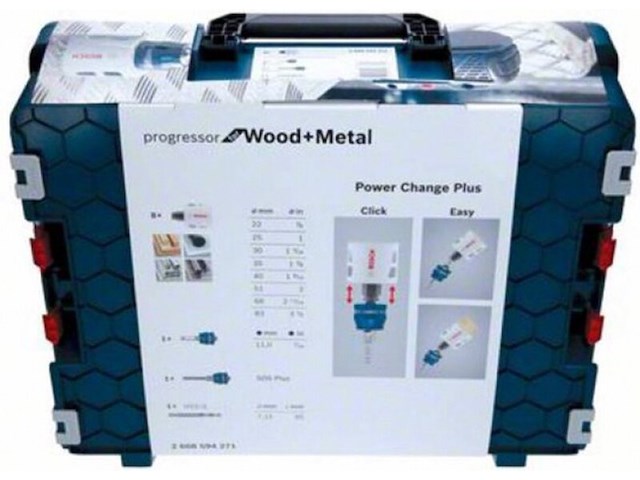 Gatzagenset hout & metaal bosch, 26085994271 - afbeelding 4 van  4