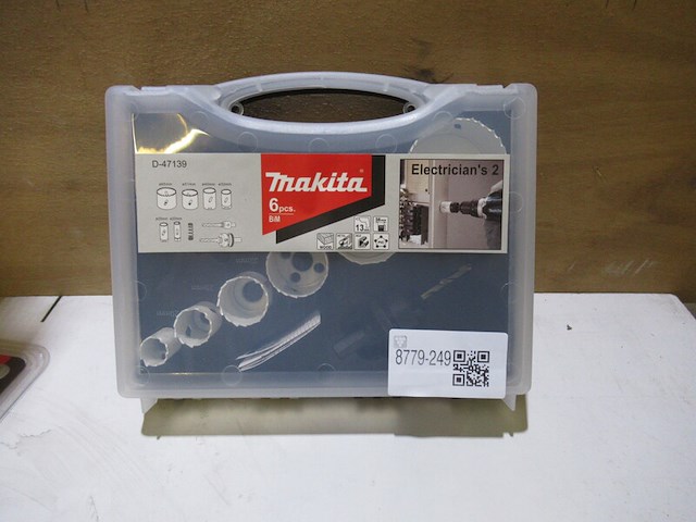 Gatzagenset hout & metaal makita, d47139 - afbeelding 1 van  2