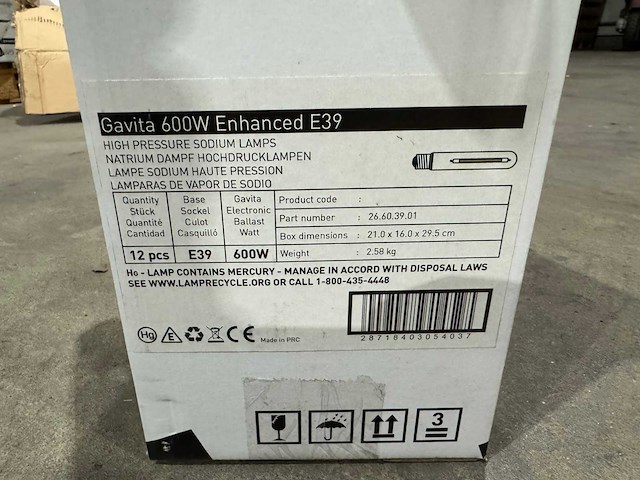 Gavita lichtbron (12x) - afbeelding 5 van  8