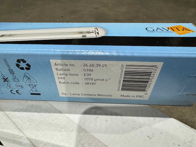 Gavita lichtbron (12x) - afbeelding 4 van  4