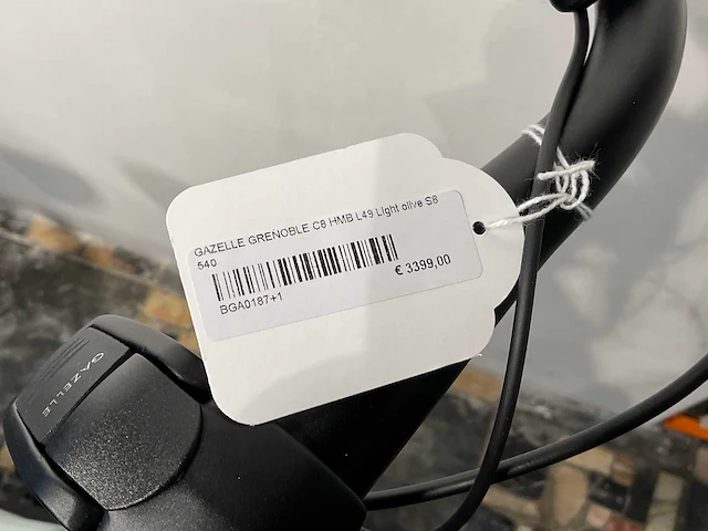 Gazelle grenoble c8 hmb disc s8 elektrische fiets l49 - afbeelding 2 van  12