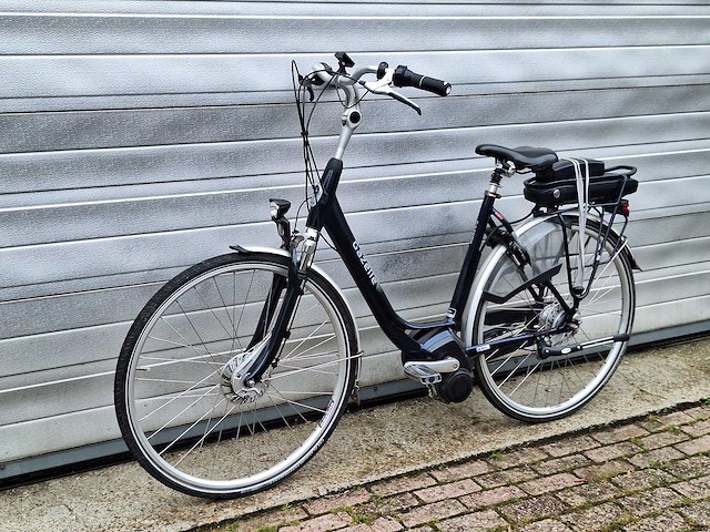 Gazelle orange comfort elektrische damesfiets middenmotor dames fiets - afbeelding 1 van  4