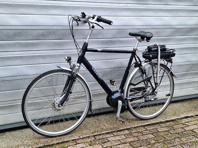 Gazelle orange comfort elektrische herenfiets middenmotor heren fiets - afbeelding 7 van  8