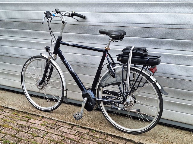 Gazelle orange comfort elektrische herenfiets middenmotor heren fiets - afbeelding 1 van  8