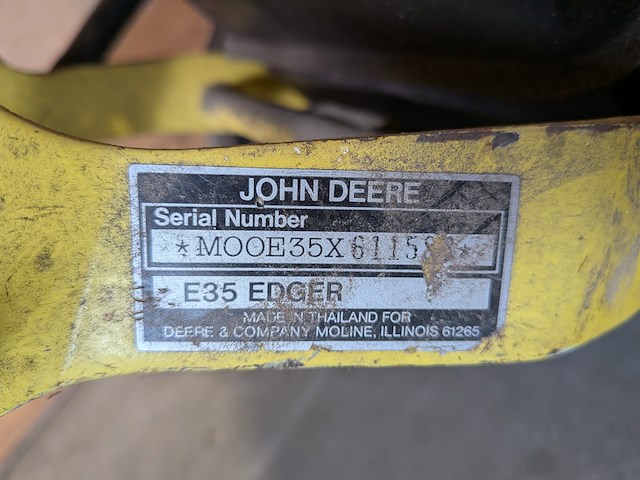 Gazonkantensnijder, john deere, e35 edgar - afbeelding 5 van  15