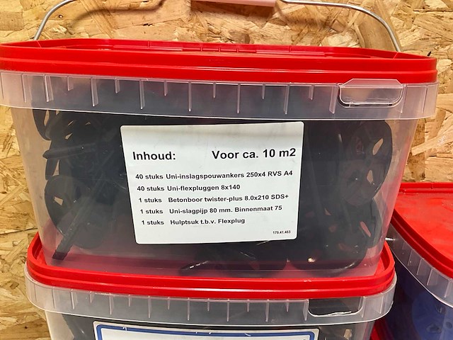 Gb profi emmer pluggen met inslag en boorankers (5x) - afbeelding 4 van  7