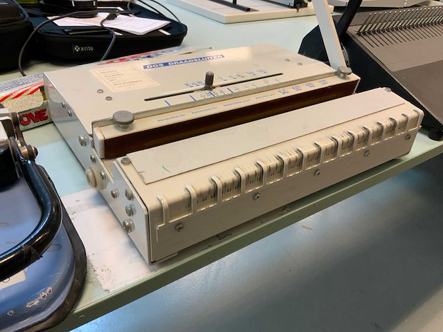 Gbc, dgs, wire bind inbindmachines (4x) - afbeelding 2 van  20